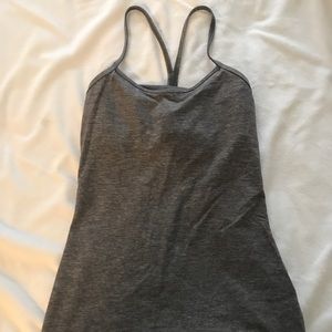 Lululemon grey tank
